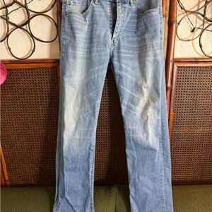 Levi's Light Blue Straight Jeans